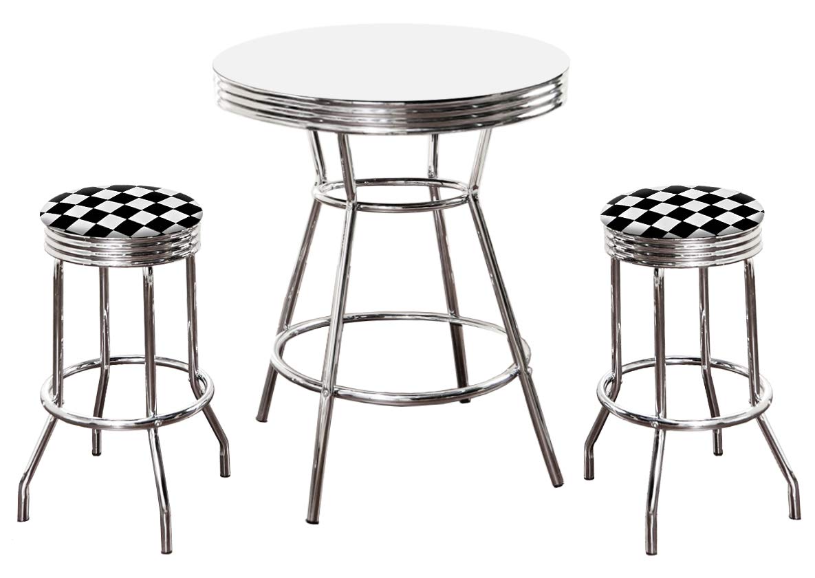 Best Checker Flag Bar Stool