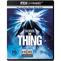 John Carpenter's The Thing, 2 Blu-rays (4K UHD) [Region Free] [Blu