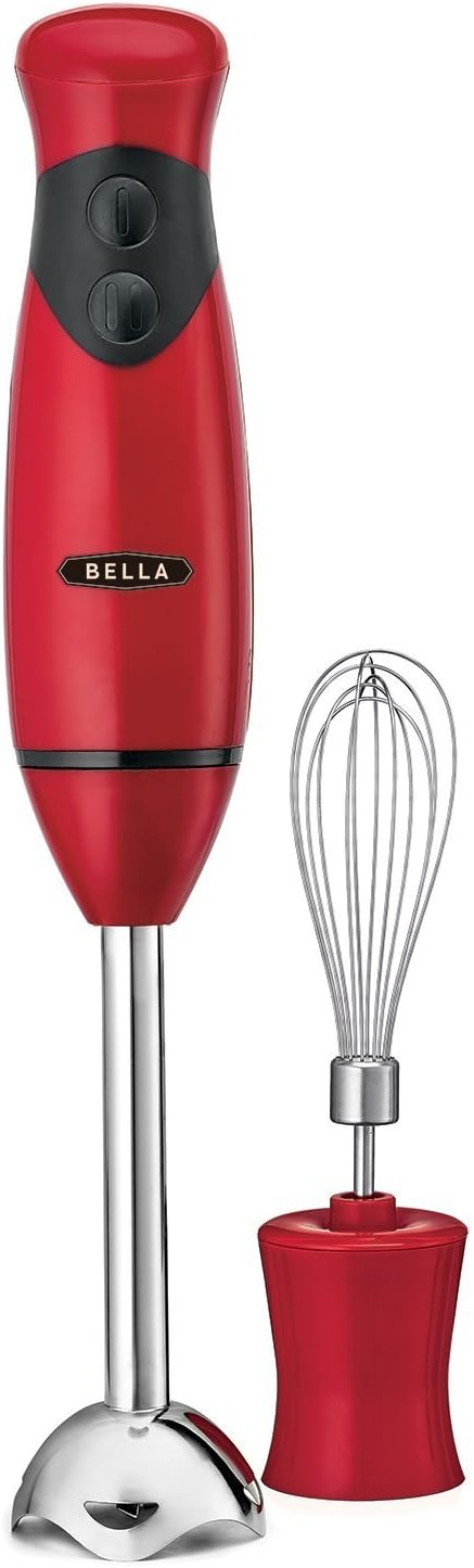BELLA Hand Immersion Blender with Whisk Attachment: Kitchen & Dining