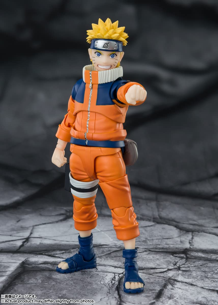 TAMASHII NATIONS - Naruto - Naruto Uzumaki -The No.1 Most Unpredictable Ninja- S.H.Figuarts Action Figure