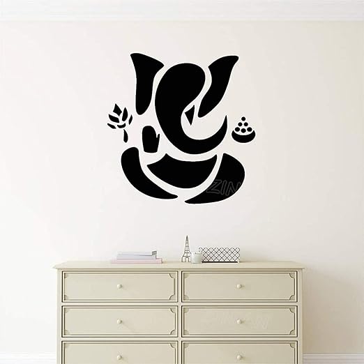 Amazon Com Abstract Ganesha Hindu Hinduism Vedas God Living Room