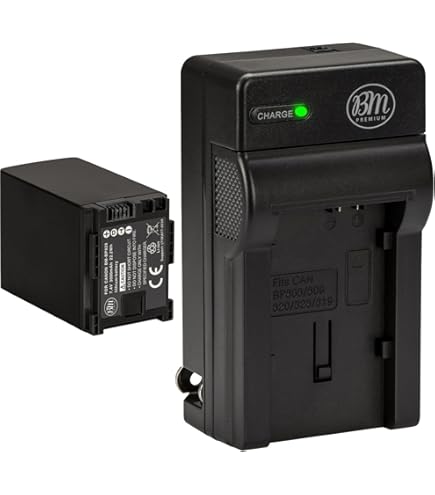 Amazon.com : BM BP-820 Battery and Charger for Canon VIXIA HF G50