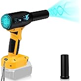 Cordless Leaf Blower for Dewalt 20V Max Battery(No Battery), Jet Dry Mini Blowers Up to 90000RPM, Compressed Air Dusters, Leaf Blower Cordless for Drying,Cleaning,Keyboard,BBQ