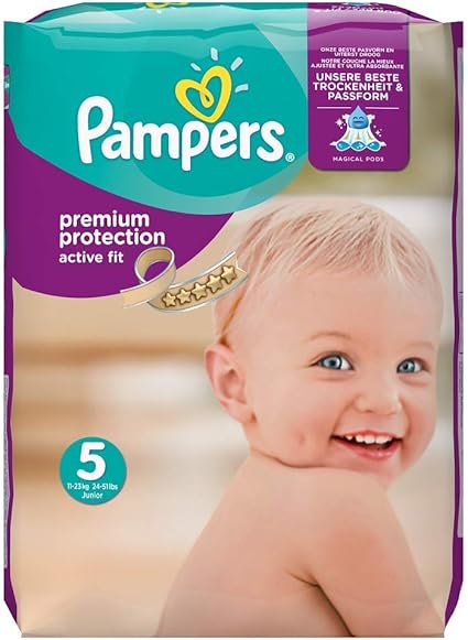pampers active fit nappy pants size 5