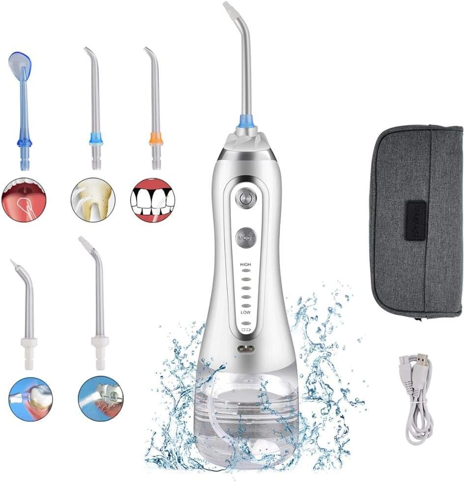 Water Flosser Newest 2021 H2OFLOSS HF6 Model Cordless Water Flosser 5
