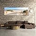 youkuart canvas Prints,Beach scenery Wall Art oil Paintings Printed Pictures Stretched for Home Decoration mx001