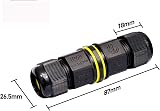 UPOOS 4 Pole Waterproof Junction Box Outdoor Cable Connector 5-12mm IP68 PVC view 4