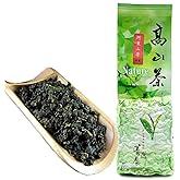 FullChea - Natural Alishan Oolong Tea Loose Leaf - Formosa Oolong High Mountain Tea - Taiwan Gaoshan Ulong Tea - Taiwanese Green Oolong Tea for Health (8.8oz / 250g)