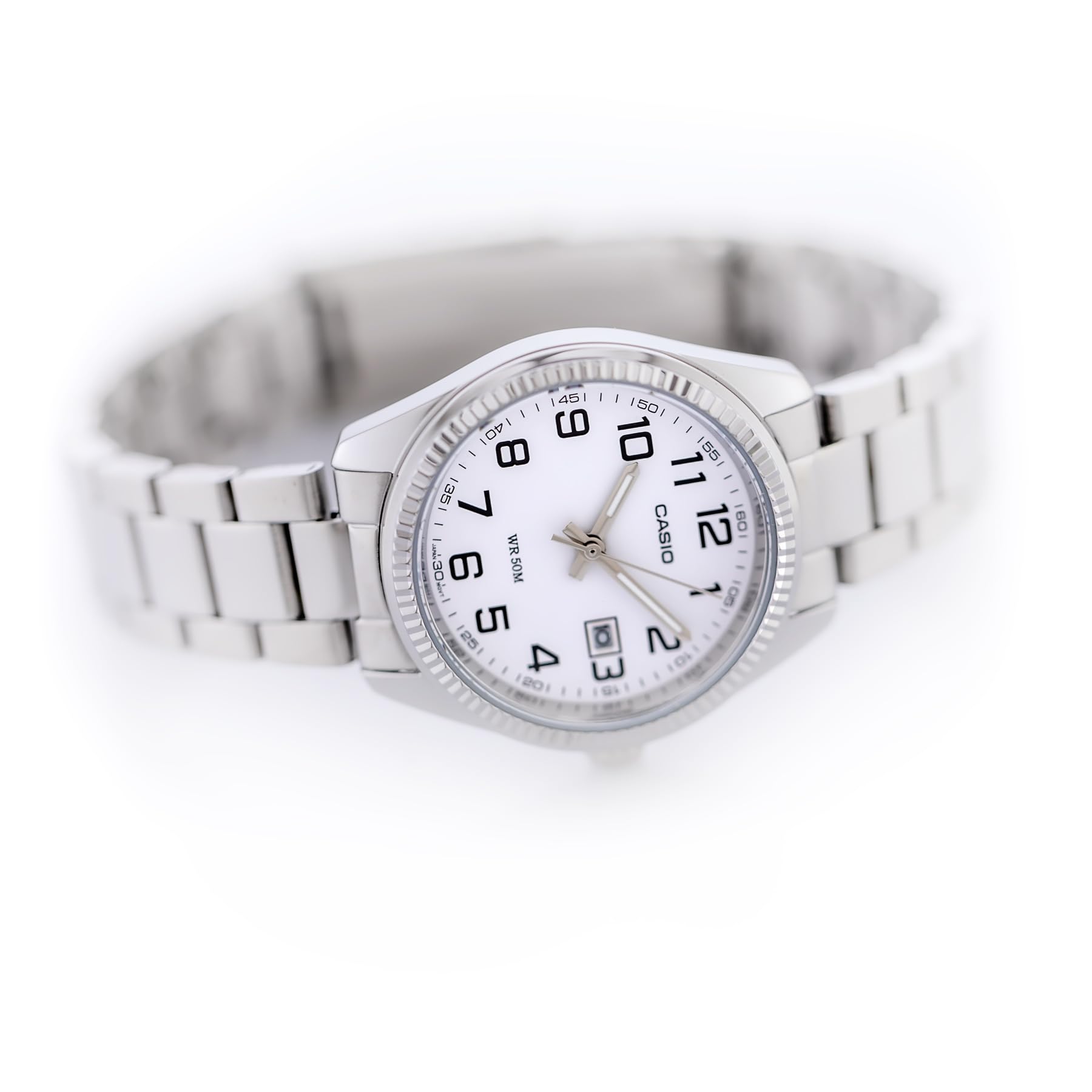 Casio Women's Analogue Quartz Watch with Stainless Steel Bracelet LTP-1302PD-7BVEF