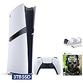 Sony PlayStation 5 Pro 3TB Digital Edition Call of Duty Modern Warfare II Bundle and Controller Charger - White, Flagship Pro PS5 Upgraded 3TB Ultra Fast SSD Gaming Console [video game] [video game] [video game] [video game]
