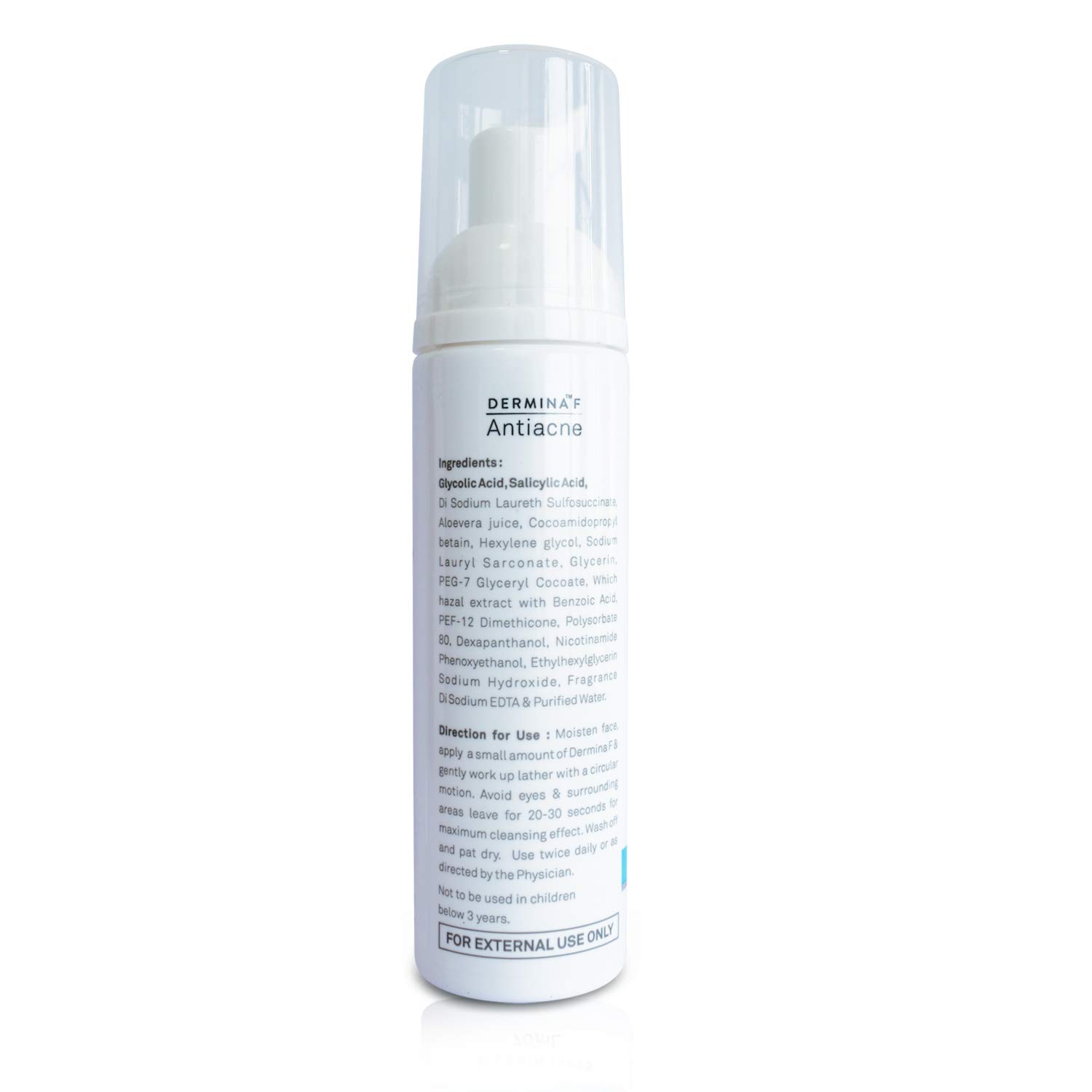 dermina anti acne face wash use