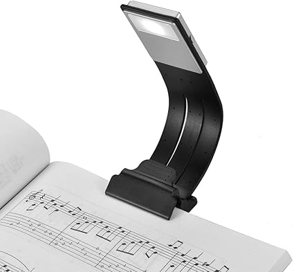 luz led de lectura con clip para libro cuello flexible con 2 niveles de intensidad de lumenes para nook lectores de libros electronicos tabletas