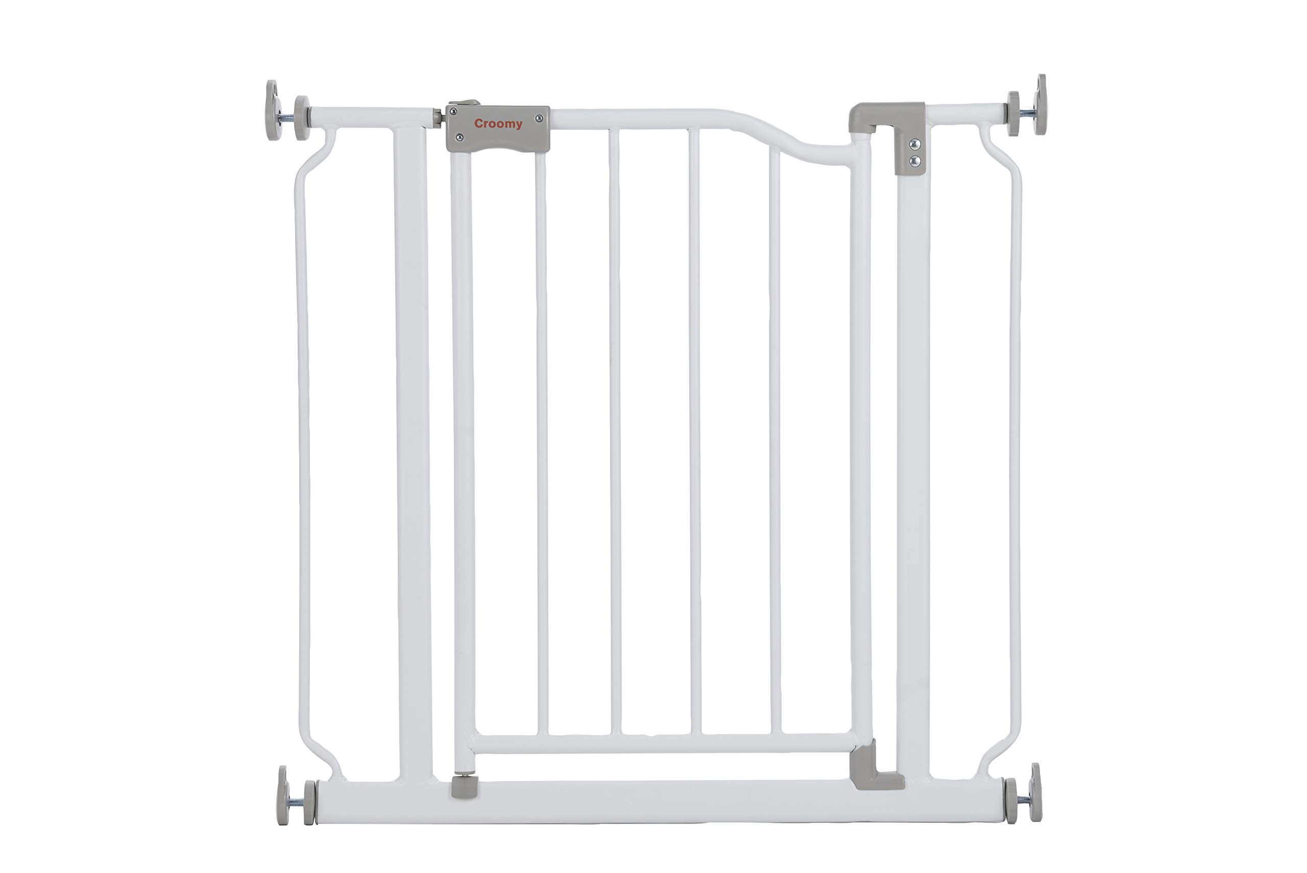 【Amazon.co.jp限定】 グリーンライフ ベビーゲート ペットゲート(拡張付き) 突っ張りタイプ 安心安全ダブルロック機能 開けやすい高さ65㎝ ホワイト 69～90cm CSP-W90(F)-AZ商品画像