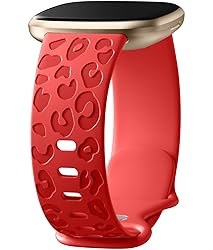 Odbeai Leopard Bands Compatible with Fitbit Sense