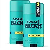 SweatBlock Deodorant & Antiperspirant Solid for Men and Women, Regular Strength Sweat & Odor Protection, Coastal Fresh Fragra