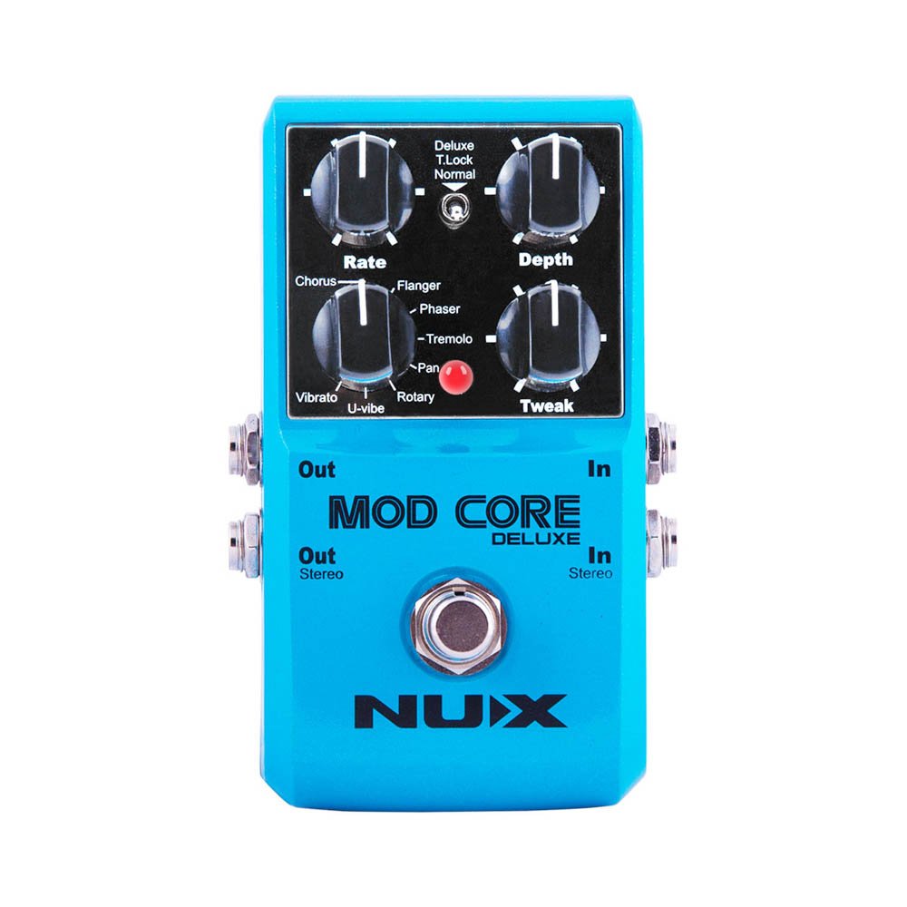 NUX MODCDLX | Mod Core Deluxe Modulation Effects Pedal | Guitar FX