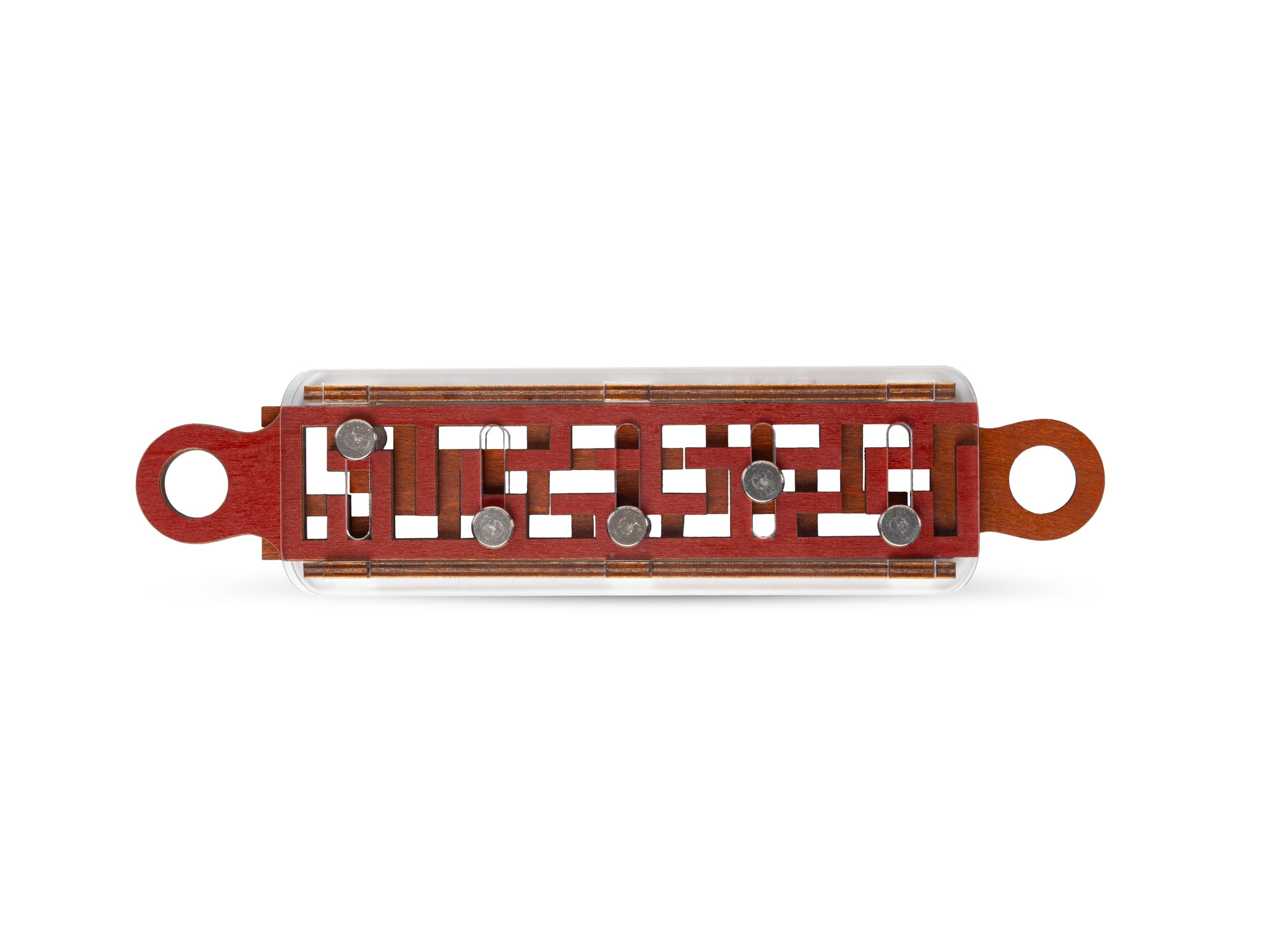 Recent Toys Constantin Odyssey's Quest Wooden Assembly & Disassembly Puzzle, Modern Style, 1 Set, 1 Item, 1 Piece, 1 Count, 14 - Adult Years, 23.5cm x 9.5cm, Tabletop Play