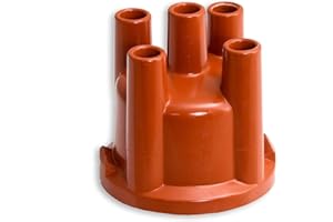 PerTronix D186504 Flame-Thrower Plug and Play Electronic Ignition Distributor with Ignitor Technology, Compatible with VW Type 1 Engines, Vacuum Advance Cast