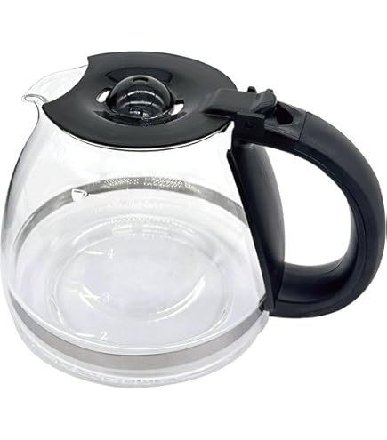 Amazon.com: 5 Cups Glass Coffee Maker Pot Replacement, Compatible with Black  Decker DCM600B Coffee Maker: Home & Kitchen
