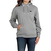 Cinch Women's Grey Logo Hoodie