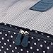 Packing Cubes,Mossio 7 Set Travel Organizers Waterproof Storage Bags for Trip Navy Circle
