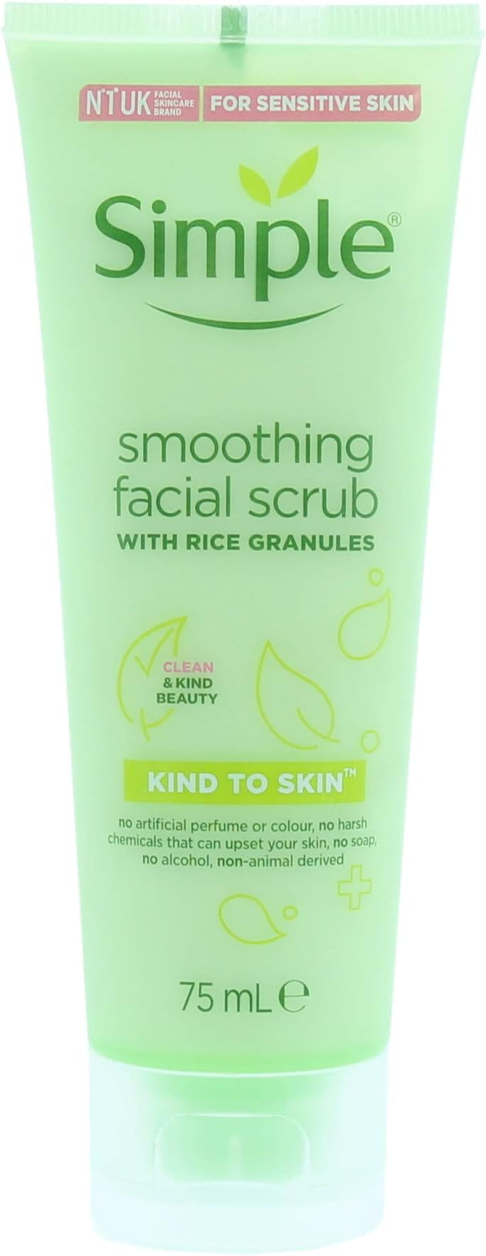 Simple Kind To Skin Facial Scrub 75ml Pack Of 2 by Simple