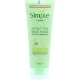 Simple Kind To Skin (Pack Of 2) Smoothing Facial Scrub X 75ml