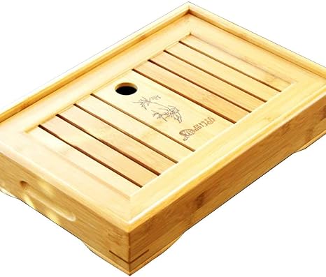 Amazon 茶盤 竹製 中サイズ 茶こぼし 湯呑み オンライン通販