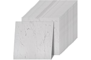 Norine Peel and Stick Floor Tile 12 x 12 Inch Self Adhesive Marble Vinyl Flooring Tile Waterproof Removable Sticker Tiles for