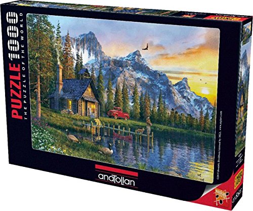 Anatolian Sunset Cabin Jigsaw Puzzle (1000 Piece)