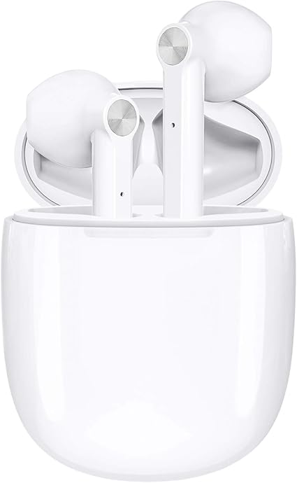 White Bluetooth Wireless In-Ear