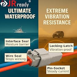 JRready 238PCS DT Connector Waterproofing Kit, 2-12