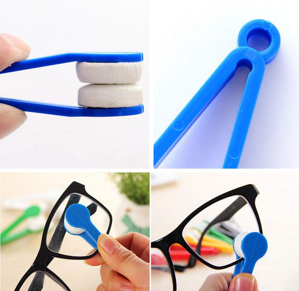 5pcs Spectacle Glass Cleaner Mini Sun Glasses Brush Eyeglass Microfiber Brush Portable Magnetic Glass Lens Cleaner Glasses Cleaning Accessories - Image 4