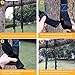 pys Tree Swing Straps Kit-Two Adjustable (20loops Total) Straps Hold 2000lbs Two Heavy Duty Carabiners (Stainless Steel),Easy & Fast Swing Hanger Installation to Tree, 100% Non-Stretch (Black, 10FT)