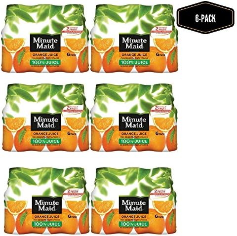 Minute Maid Juices to Go - Orange - 10 oz - 6 ct (Pack of 6)