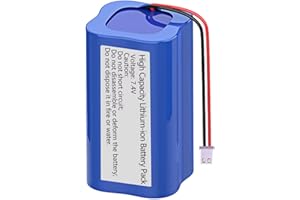 7.4V 4000mAh Li-ion Battery Pack RC Replacement Rechargeable 18650 Lithium Battery Pack XH-2P Connector for Solar Light,Porta