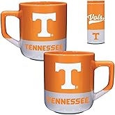 RFSJ Tennessee Volunteers Ceramic 20 oz Campus Colors Mug – Official Team Logo Coffee Cup – Handwash Recommended – Includes One Mug