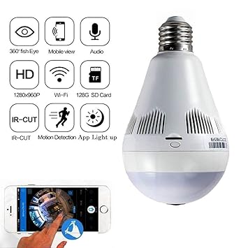 Mobimint Wireless Panoramic Bulb 360