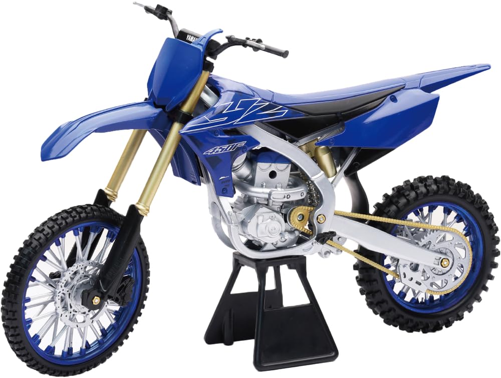 Photo 1 of NewRay 1:6 Scale Toy YZ450F Blue Replica Dirt Bike