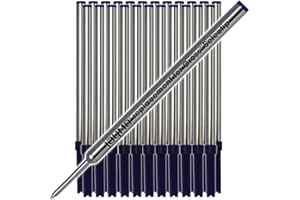 Jaymo Replacement for Cross Selectip 8521 - Measures 4.375 in / 111 mm Long - Gel Rolling Ball Pen Refill - 24 Blue