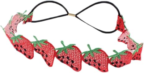 strawberry headband baby