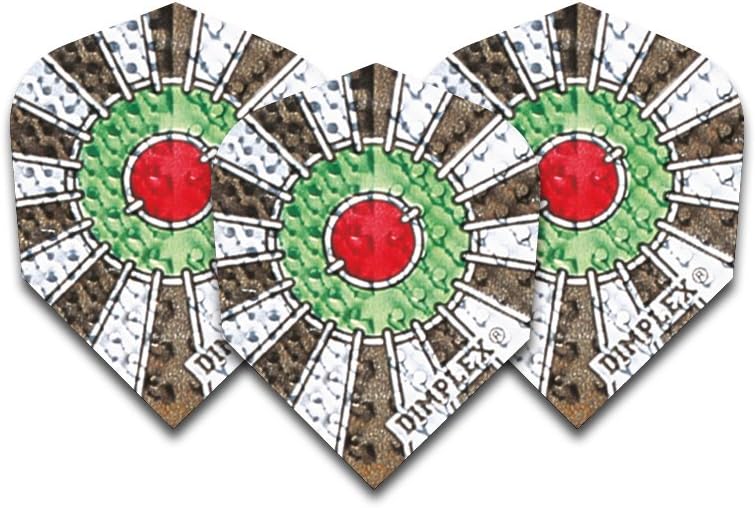 Harrows 4 sets Bulls Eye Dimplex Dart Flight (12 Flights)