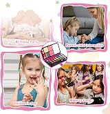 Aomig 33 Color Kids Makeup Set 12 PCS Non-Toxic Washable Princess Kit view 6