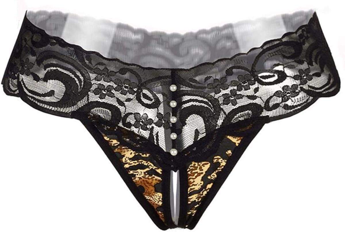 Intimo Donna Sexy Pantalone Aperto T Perizoma Intimo Sexy in Pizzo con