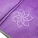 Mettadali Yoga Towel with Corner Pockets + Free Spray Bottle - Slip Resistant & Sweat Activated Gripping Microfiber - Super Soft, Absorbent & Fast Drying (Purple, 72