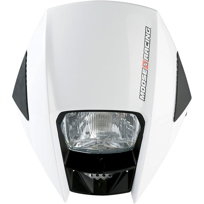 Moose Racing Road Warrior Headlight White Automotive