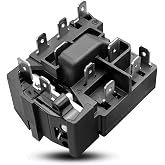 HUQUZN Freezer PTC Start Relay and Overload Protector Kit Fit for Frigidaire FFFU13F2VW FFFU16F2VV FFFU16F2VW FFFU18F2VW Replace QPS2-C4R7MD3 DRB26R61A7 5304521534 5304521562