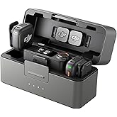 DJI Mic 3 (2 TX + 1 RX + Charging Case), Wireless Microphone for iPhone/Camera/Android, Ultralight, Adaptive Gain Control for