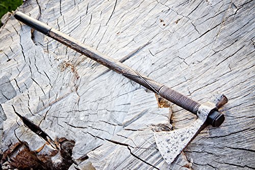 16-17th C. Middle Eastern original hatchet, Viking battle axe, Collectible ancient Cossacks axe, Ancient weapon, Rare authentic battle axe - Thumbnail 3