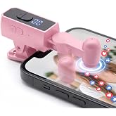 HalfofLife Wireless Rechargeable Auto Clicker for iPhone，Tapper for Tiktok Live, Screen Tapper, 107 Adjustable Speed, Auto Screen Tapper for Live Stream, Games, Repetitive Task, Purchases(Pink)